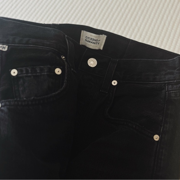 Citizens of Humanity barrel black jeans - Picture 3 of 6